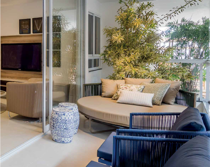 Varanda gourmet do Maison Royale Residencial